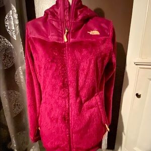 North Face Osito hooded jacket, gloves&headband